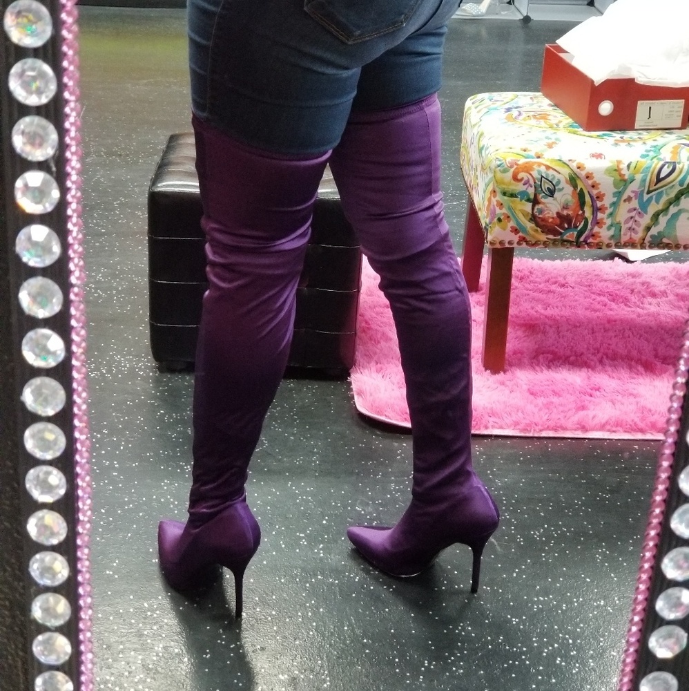 Thigh high boots